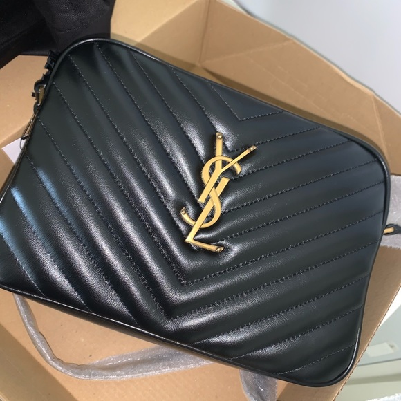 Yves Saint Laurent Handbags - YSL Black Crossbody Camera Bag